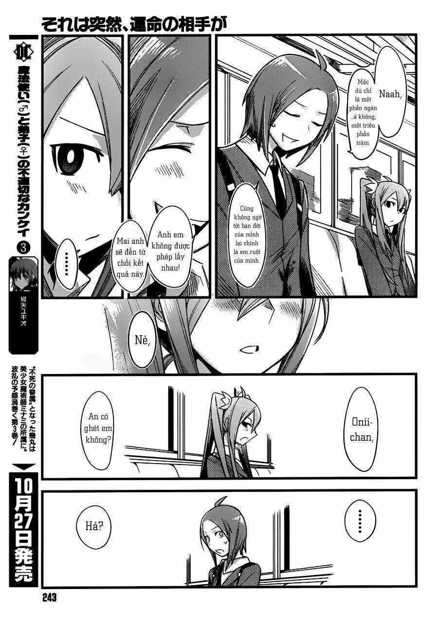 Sore Wa Totsuzen, Unmei No Aite Ga Chapter 0 trang 23