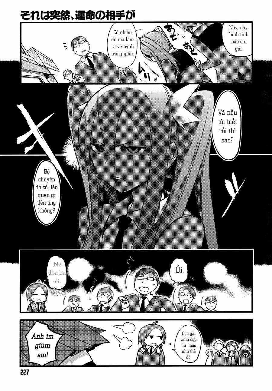 Sore Wa Totsuzen, Unmei No Aite Ga Chapter 0 trang 8