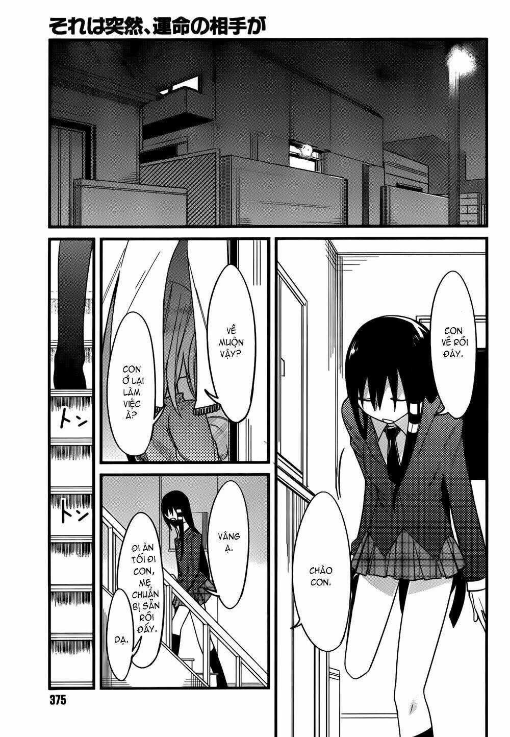 Sore Wa Totsuzen, Unmei No Aite Ga Chapter 2 trang 20