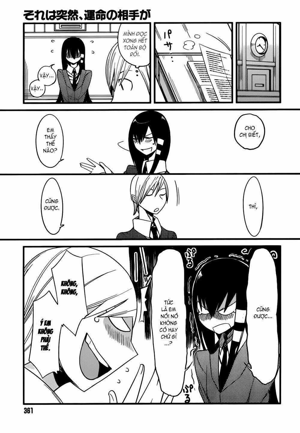 Sore Wa Totsuzen, Unmei No Aite Ga Chapter 2 trang 6