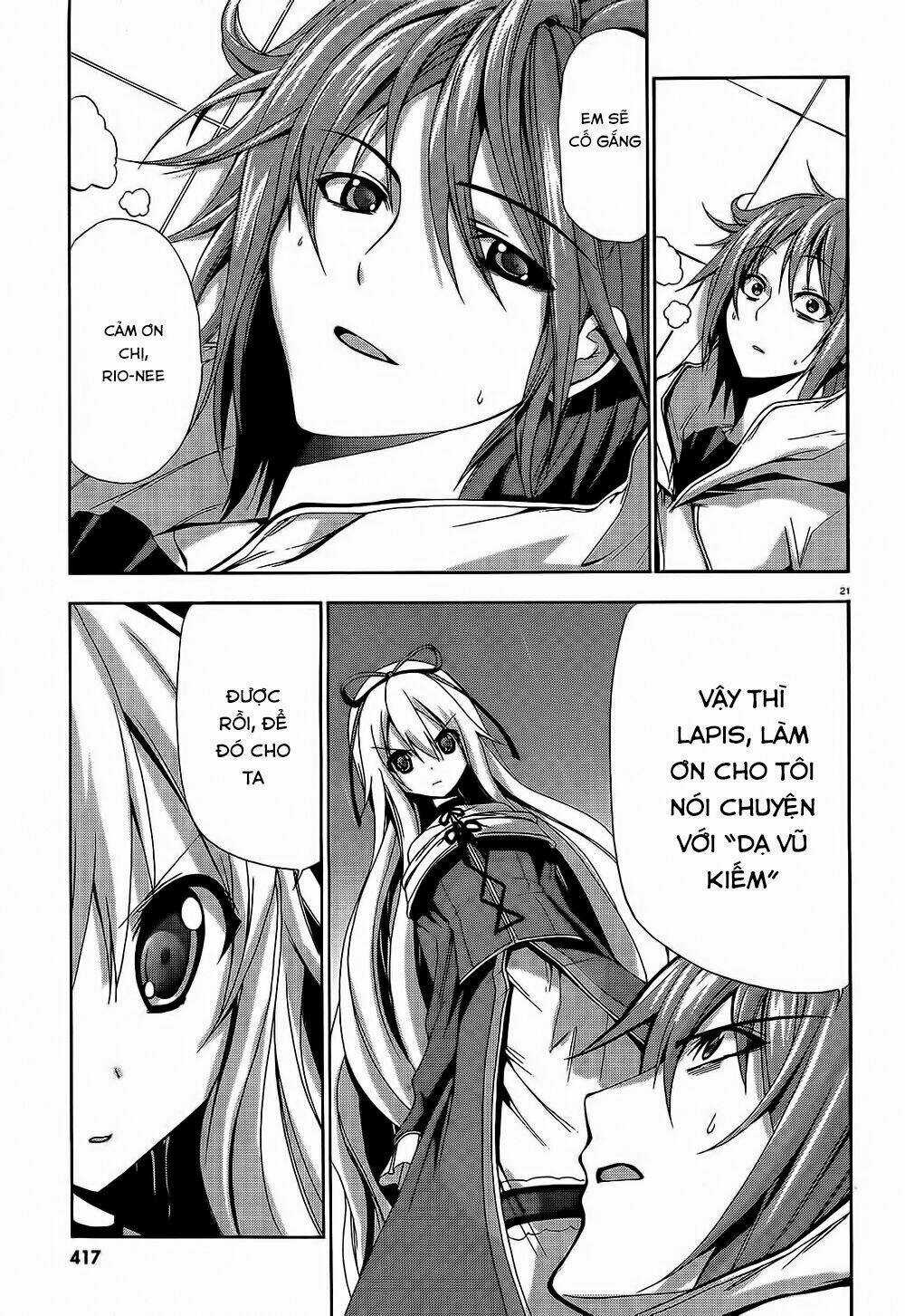 Soukyuu no Lapis Lazuli Chapter 9 trang 22