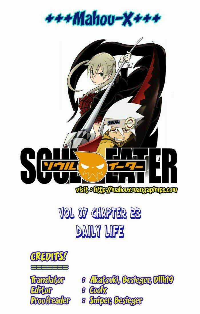 Soul Eater Chapter 23 trang 1