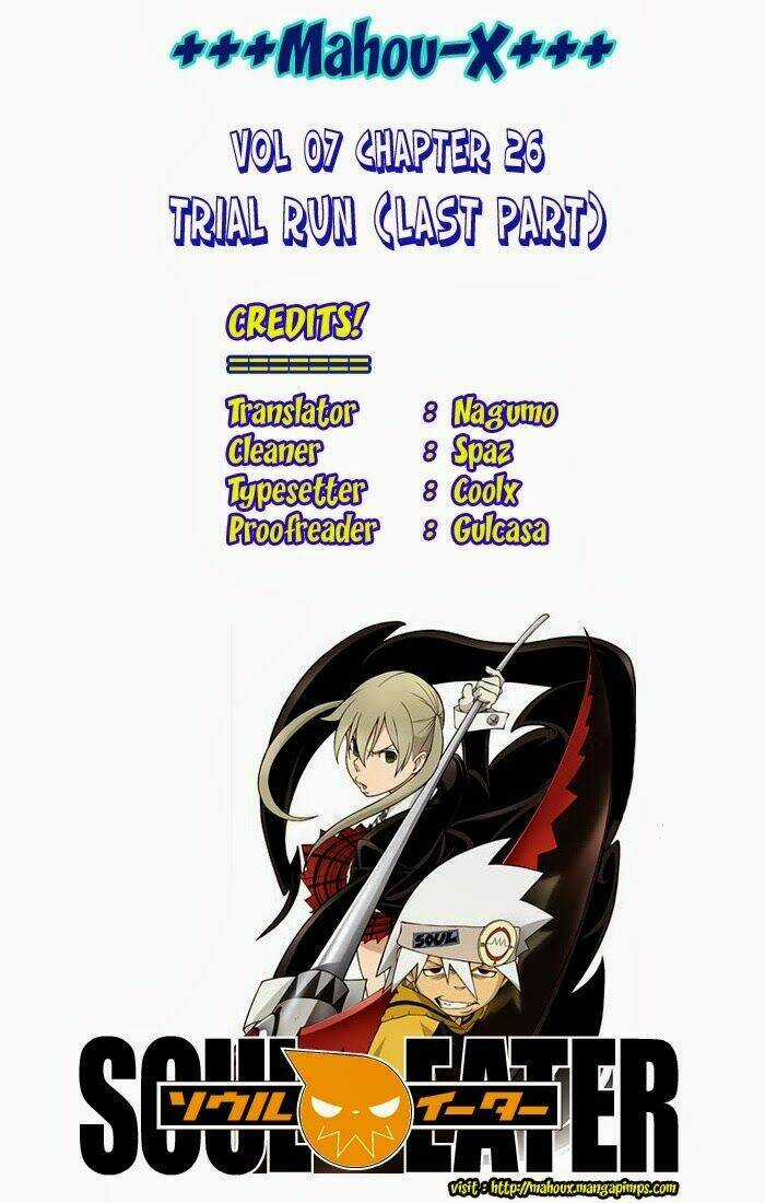 Soul Eater Chapter 26 trang 0