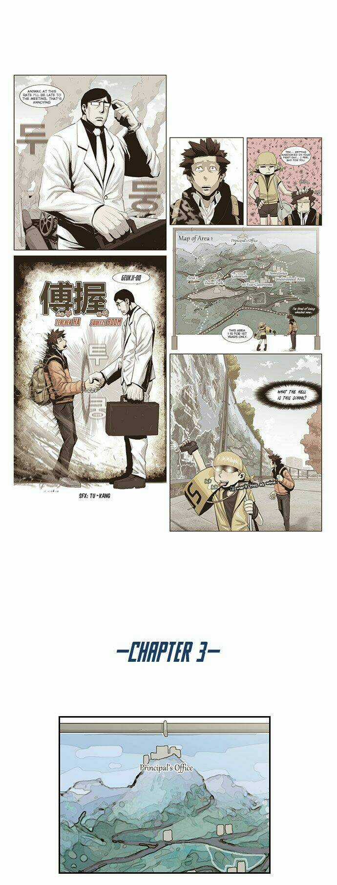 Special Martial Arts Extreme Hell Private High School Chapter 3 trang 2