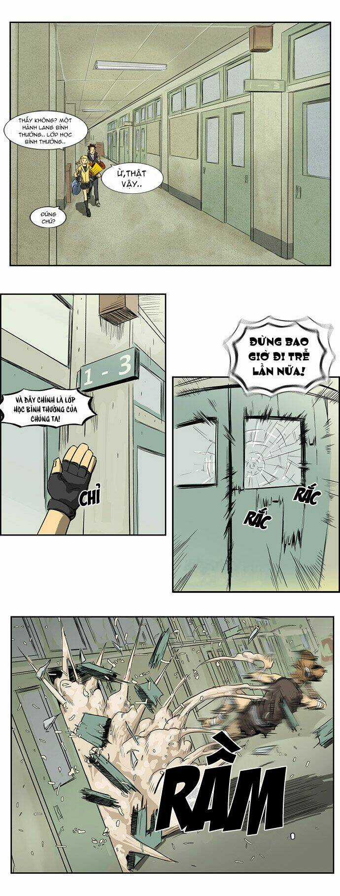 Special Martial Arts Extreme Hell Private High School Chapter 4 trang 9