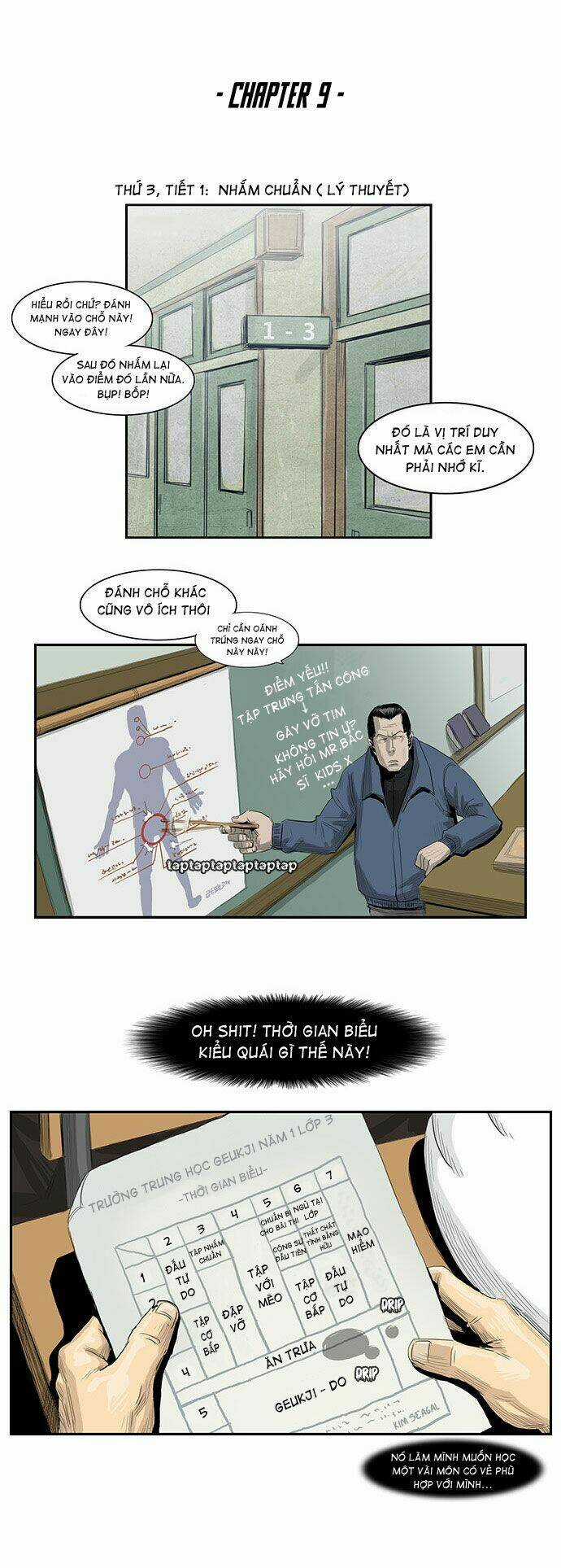 Special Martial Arts Extreme Hell Private High School Chapter 9 trang 10
