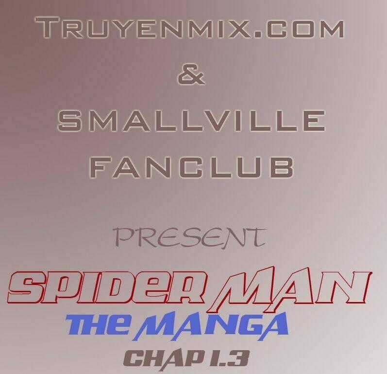 Spider Man - The Manga Chapter 1.3 trang 0