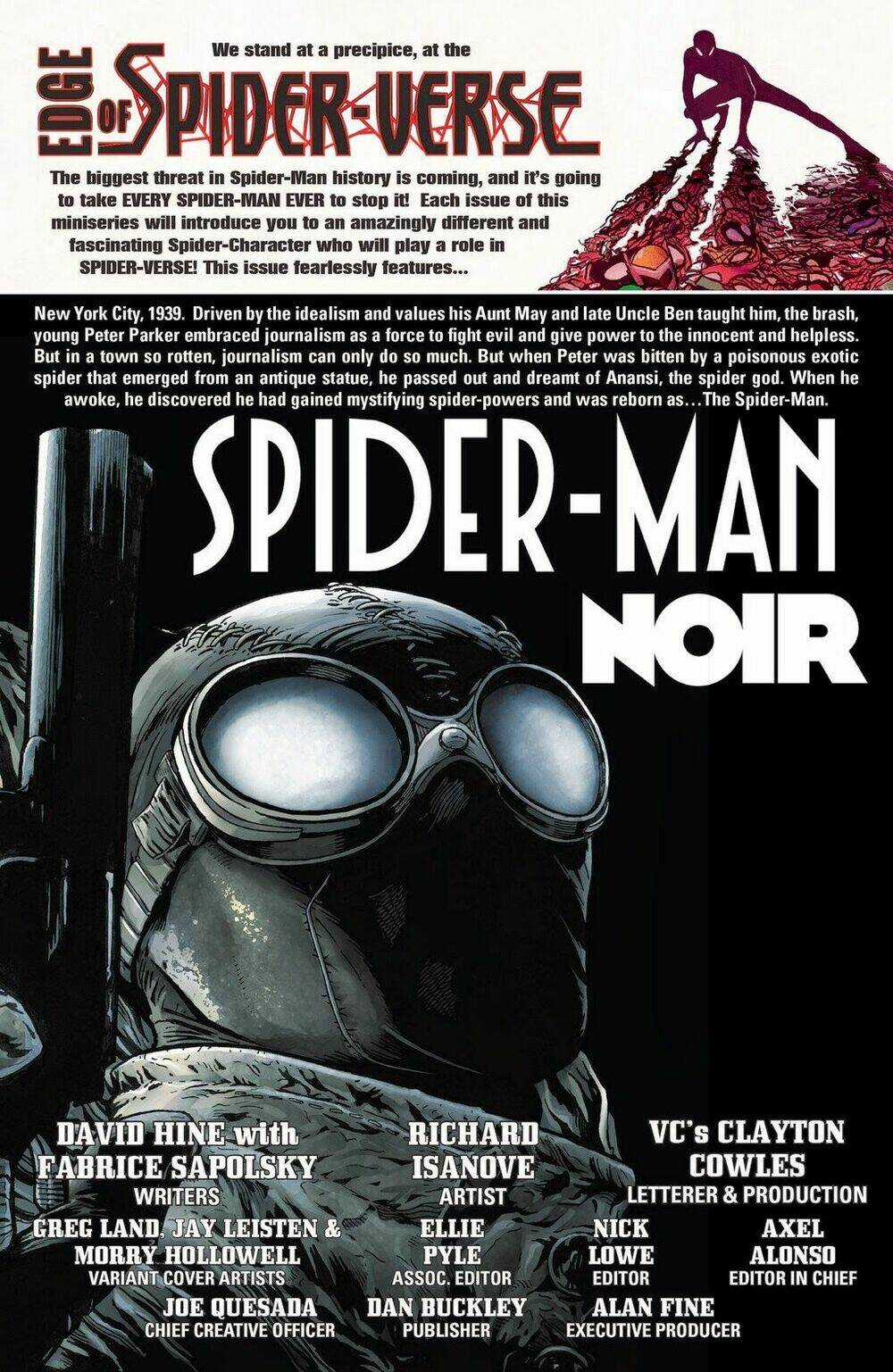 Spider-Verse Chapter 1 trang 2