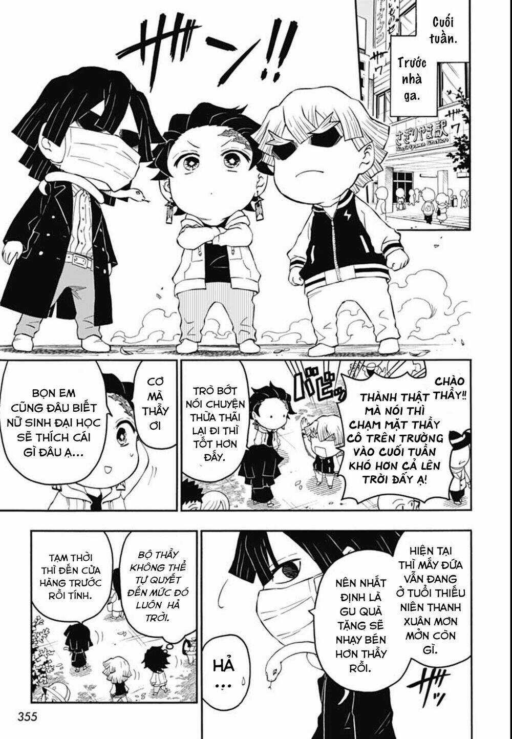 Spin-Off Học Viện Kimetsu! Chapter 10 trang 13