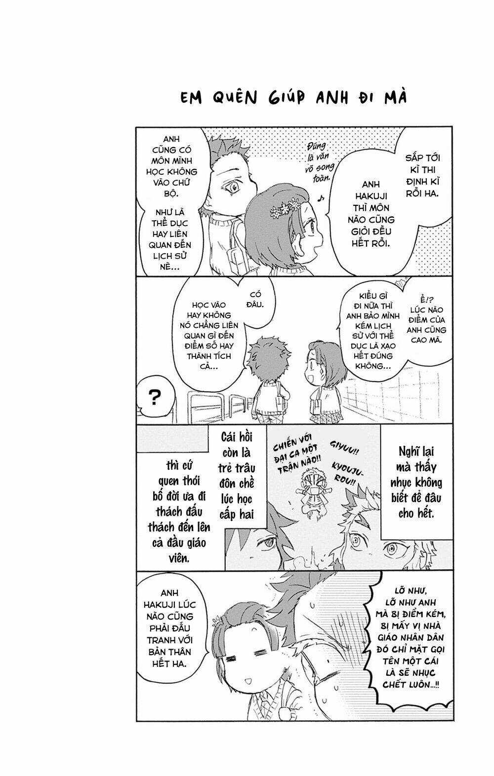 Spin-Off Học Viện Kimetsu! Chapter 15.5 trang 12