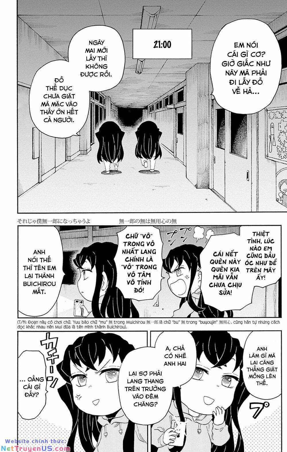Spin-Off Học Viện Kimetsu! Chapter 21.5 trang 15