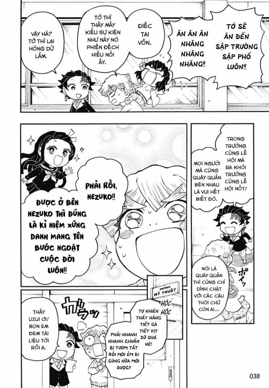 Spin-Off Học Viện Kimetsu! Chapter 28 trang 8
