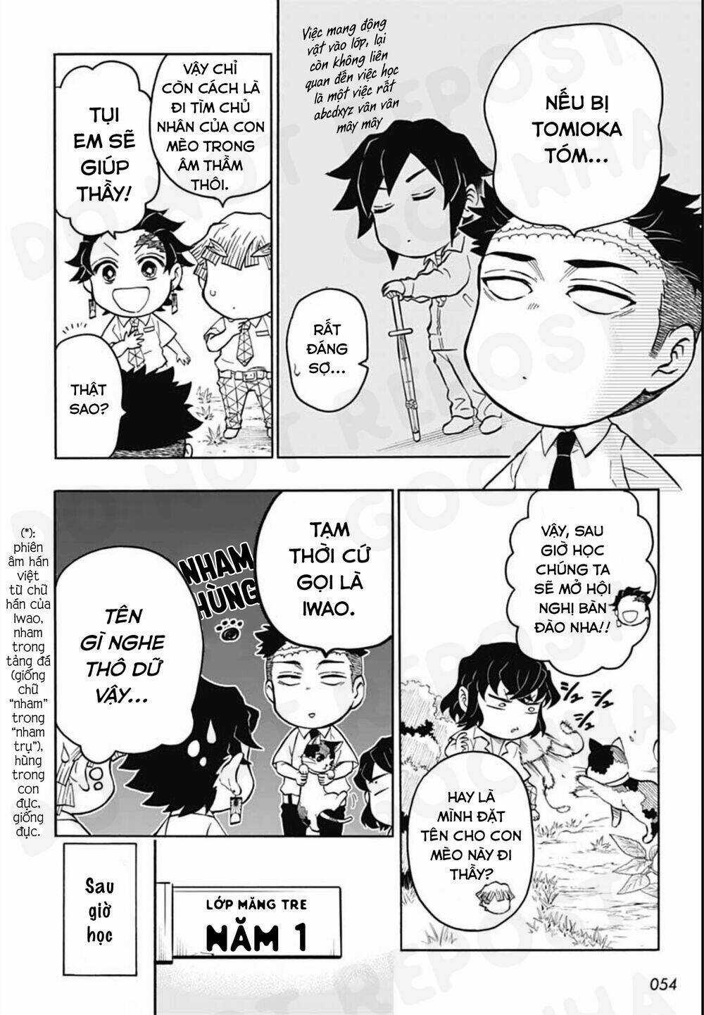 Spin-Off Học Viện Kimetsu! Chapter 6 trang 8