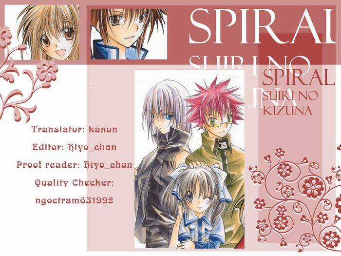 Spiral: Suiri No Kizuna Chapter 12 trang 0
