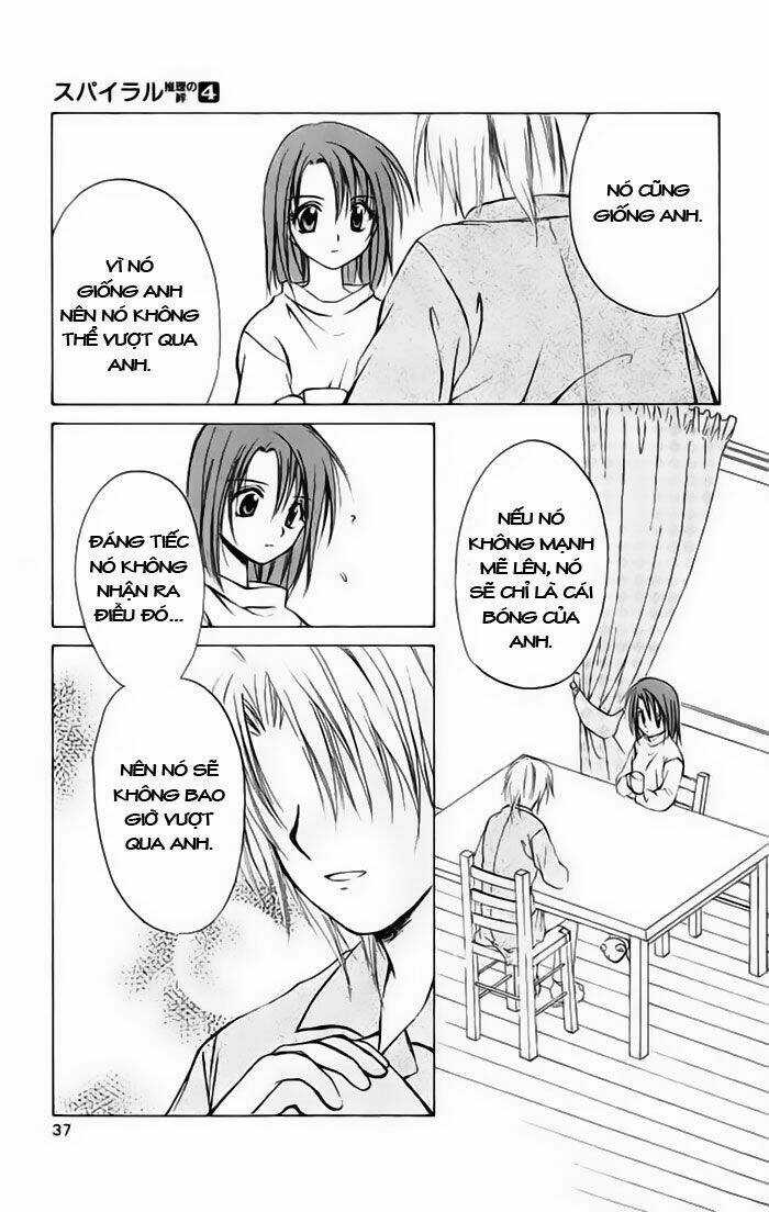 Spiral: Suiri No Kizuna Chapter 15 trang 34