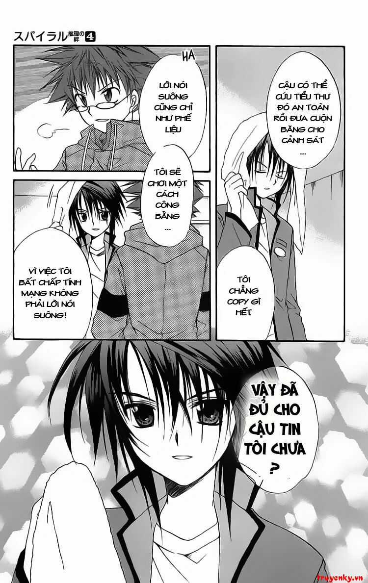 Spiral: Suiri No Kizuna Chapter 17 trang 13