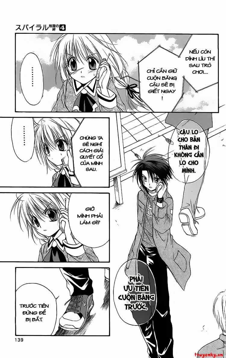Spiral: Suiri No Kizuna Chapter 18 trang 23