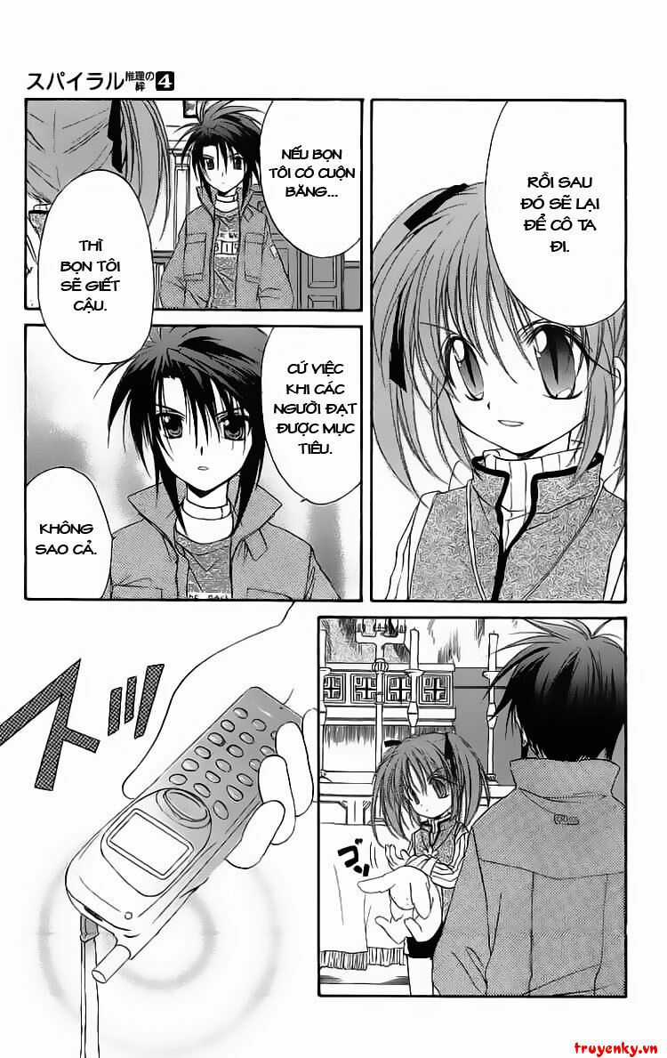 Spiral: Suiri No Kizuna Chapter 18 trang 9