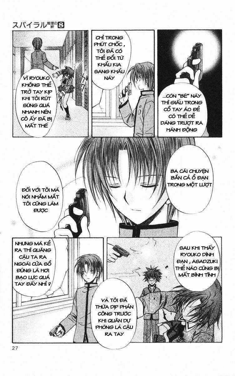 Spiral: Suiri No Kizuna Chapter 37 trang 26