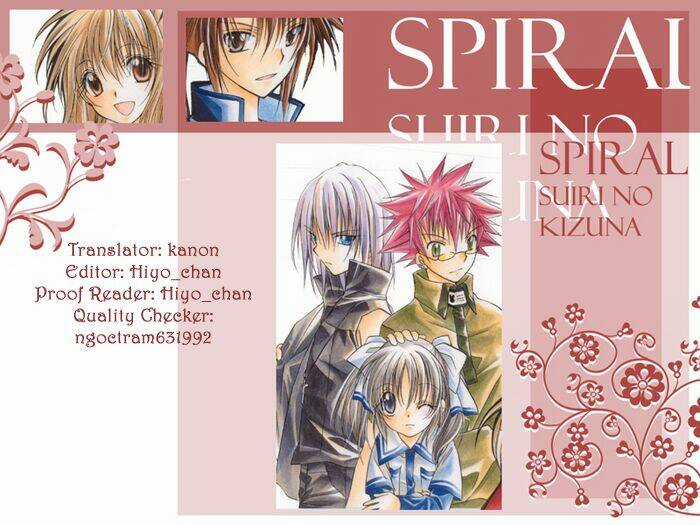 Spiral: Suiri No Kizuna Chapter 8 trang 11