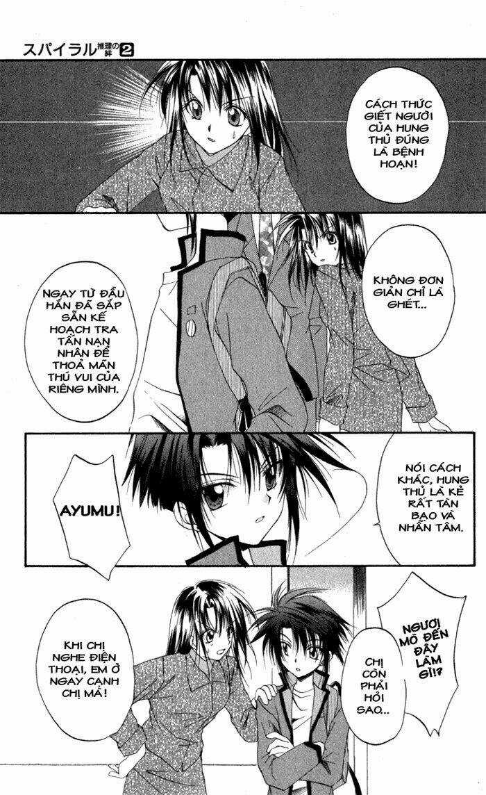 Spiral: Suiri No Kizuna Chapter 9 trang 11