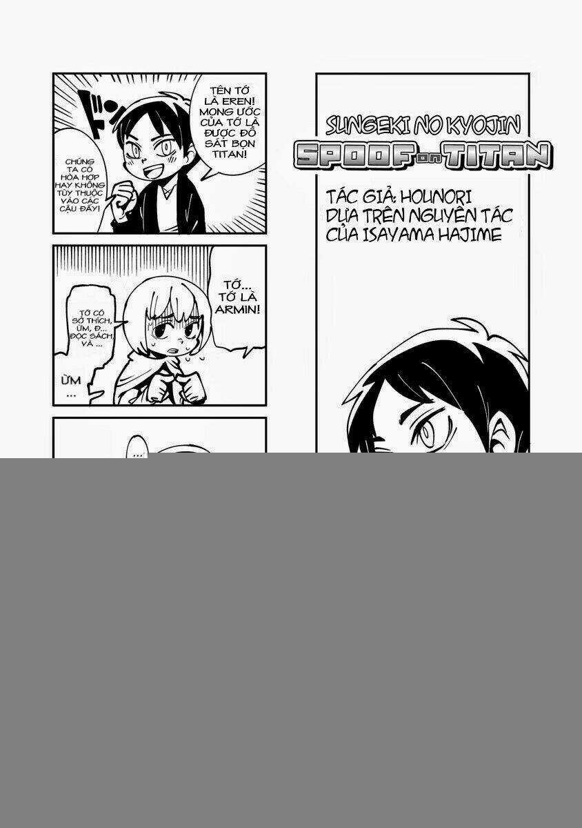 Spoof On Titan Chapter 1 trang 2