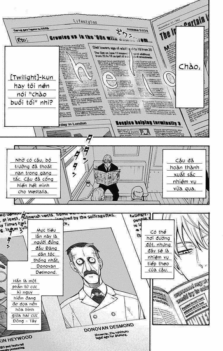 Spy X Family Chapter 1 trang 13