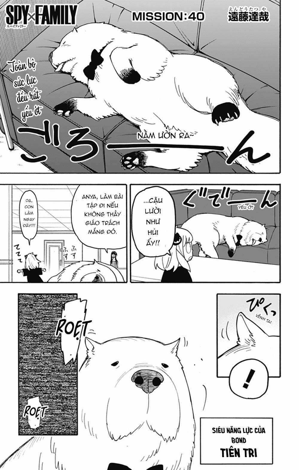 Spy X Family Chapter 40 trang 4