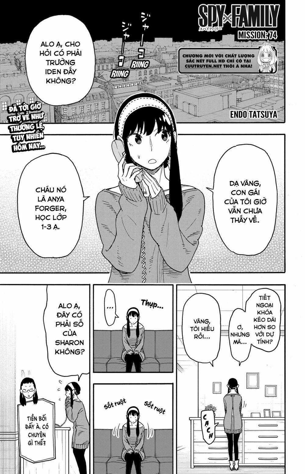 Spy X Family Chapter 74 trang 2