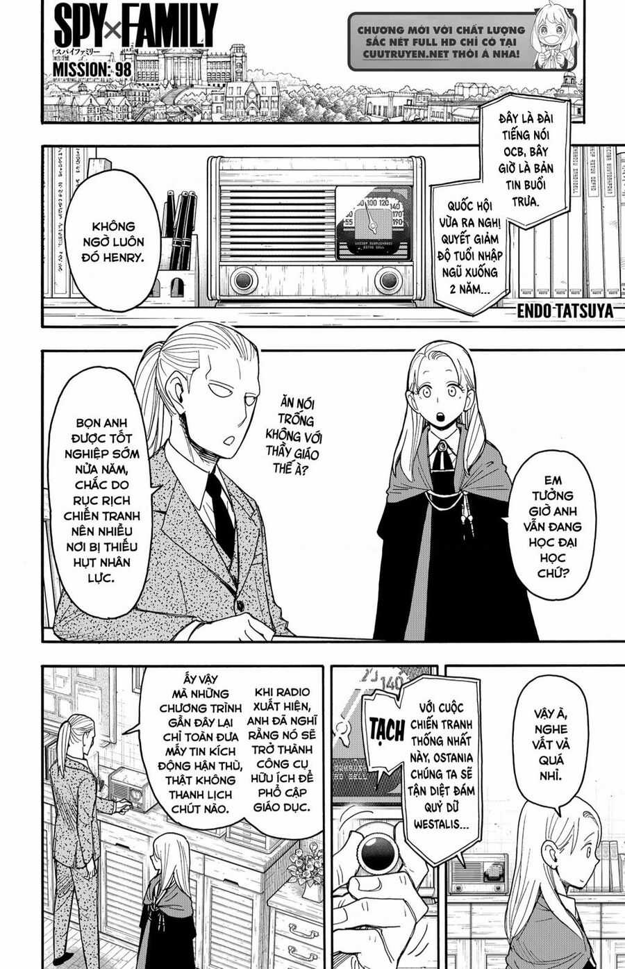 Spy X Family Chapter 98 trang 2