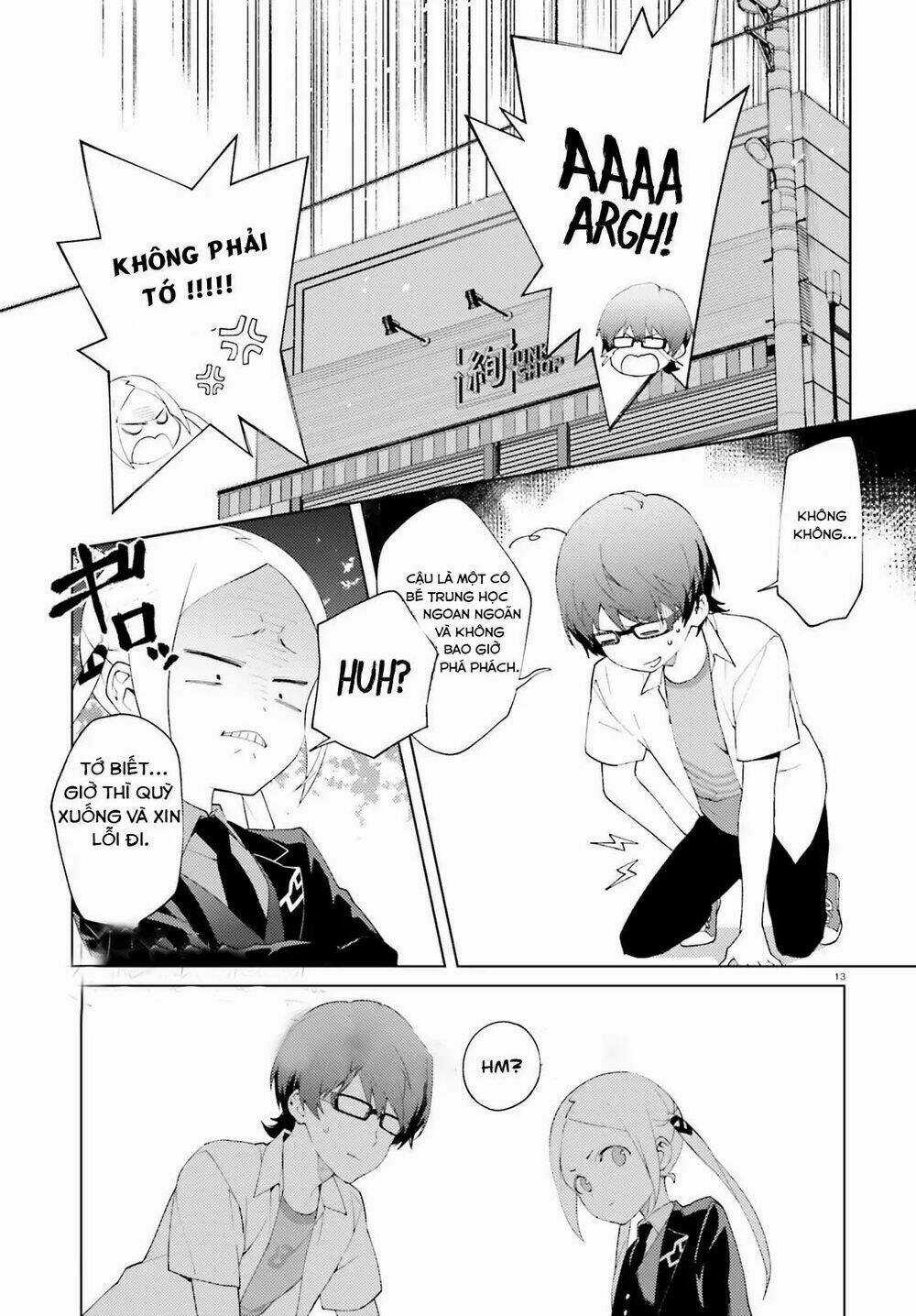 Ssss.gridman: Neon Genesis Junior High School Students Diary Chapter 1 trang 11