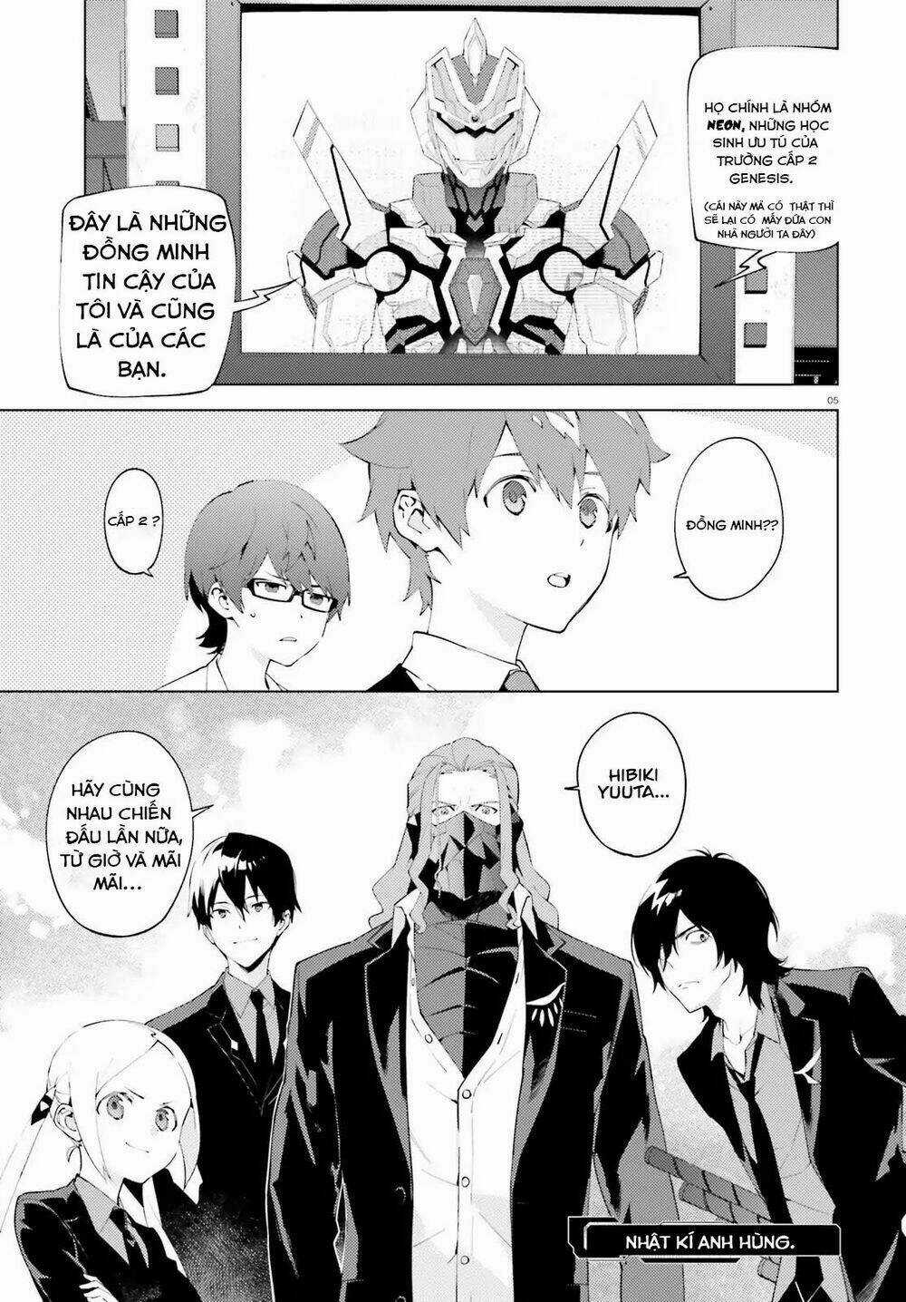 Ssss.gridman: Neon Genesis Junior High School Students Diary Chapter 1 trang 3