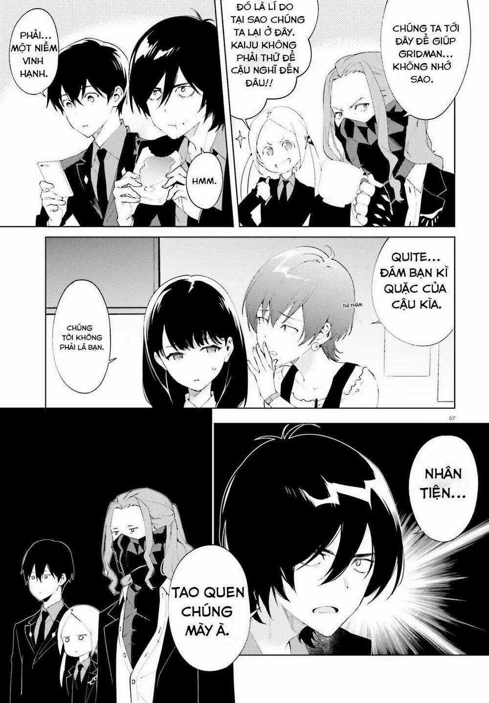 Ssss.gridman: Neon Genesis Junior High School Students Diary Chapter 1 trang 5