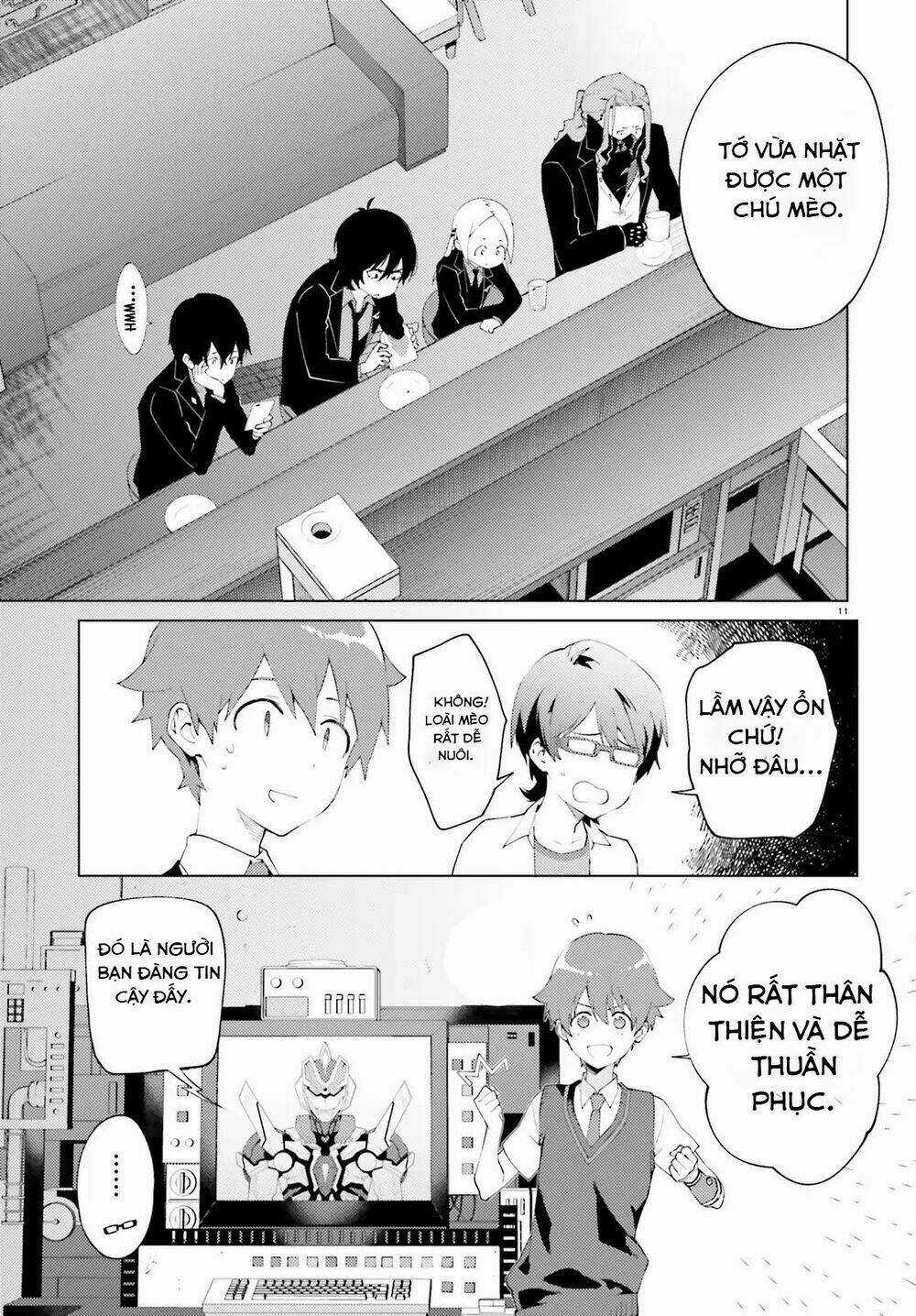 Ssss.gridman: Neon Genesis Junior High School Students Diary Chapter 1 trang 9