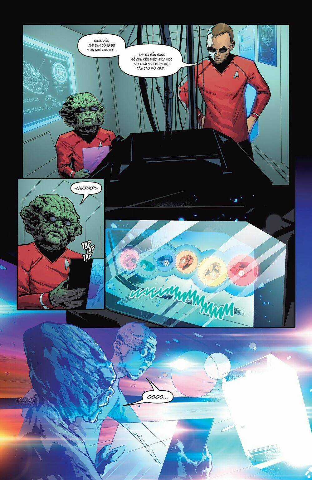 Star Trek/Green Lantern: The Spectrum War Chapter 1 trang 10