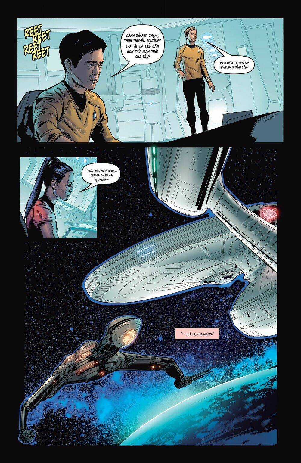 Star Trek/Green Lantern: The Spectrum War Chapter 1 trang 11