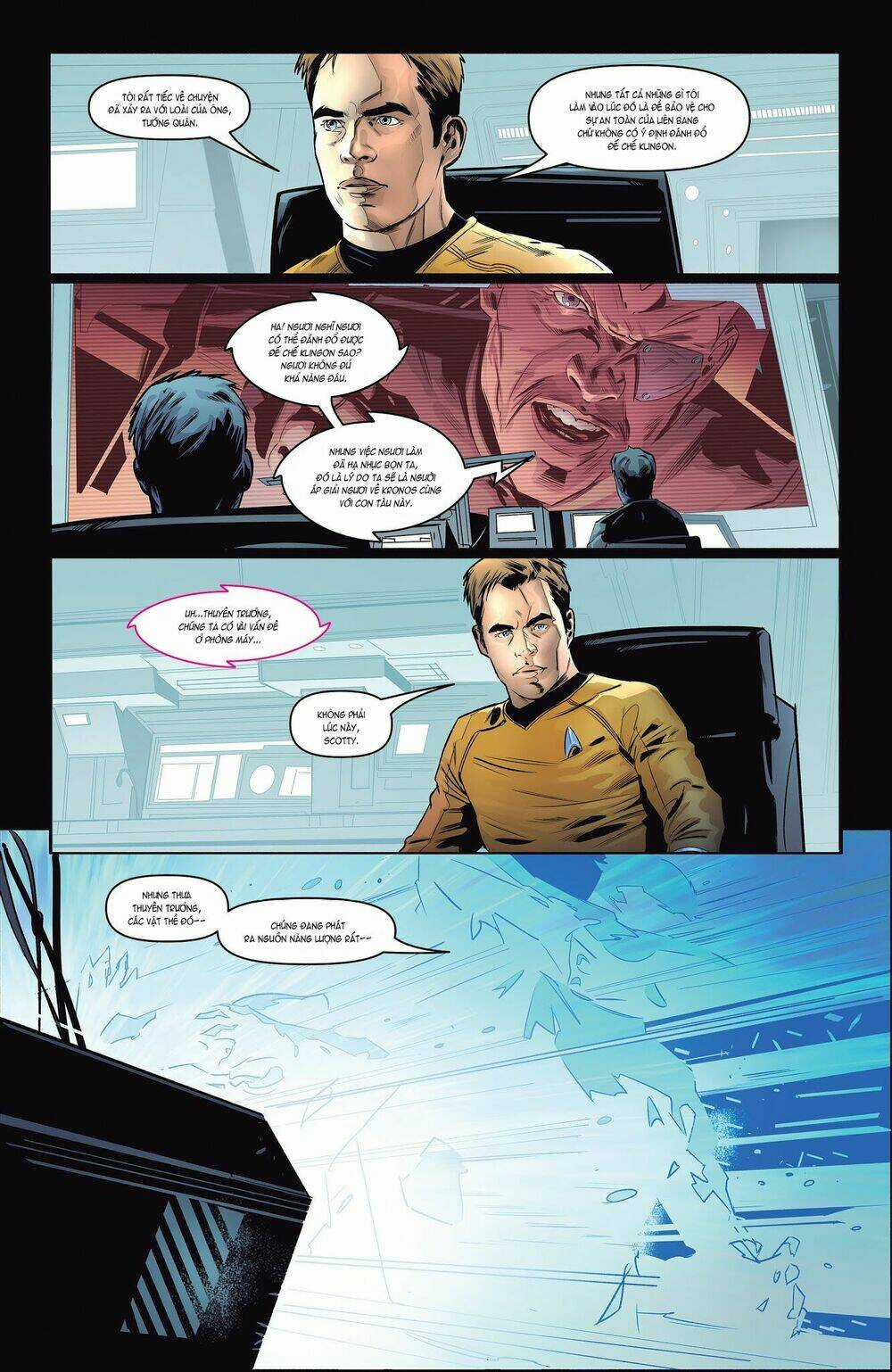Star Trek/Green Lantern: The Spectrum War Chapter 1 trang 13