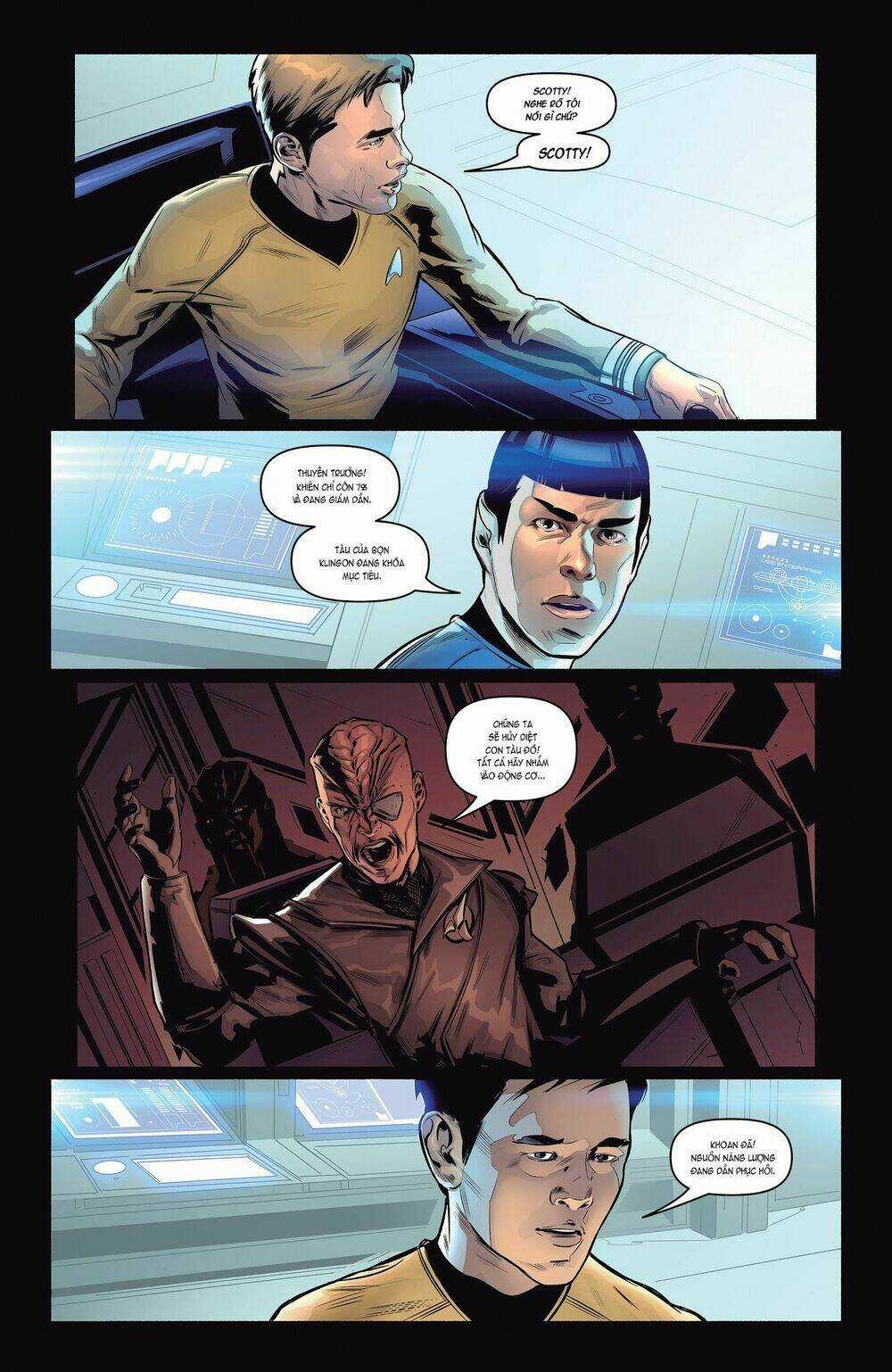 Star Trek/Green Lantern: The Spectrum War Chapter 1 trang 16