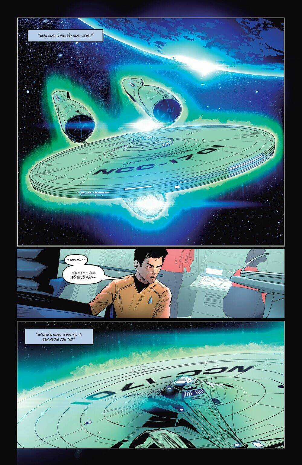 Star Trek/Green Lantern: The Spectrum War Chapter 1 trang 17