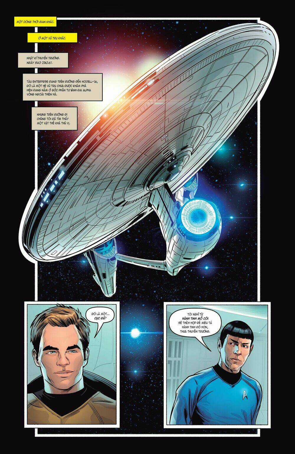 Star Trek/Green Lantern: The Spectrum War Chapter 1 trang 4