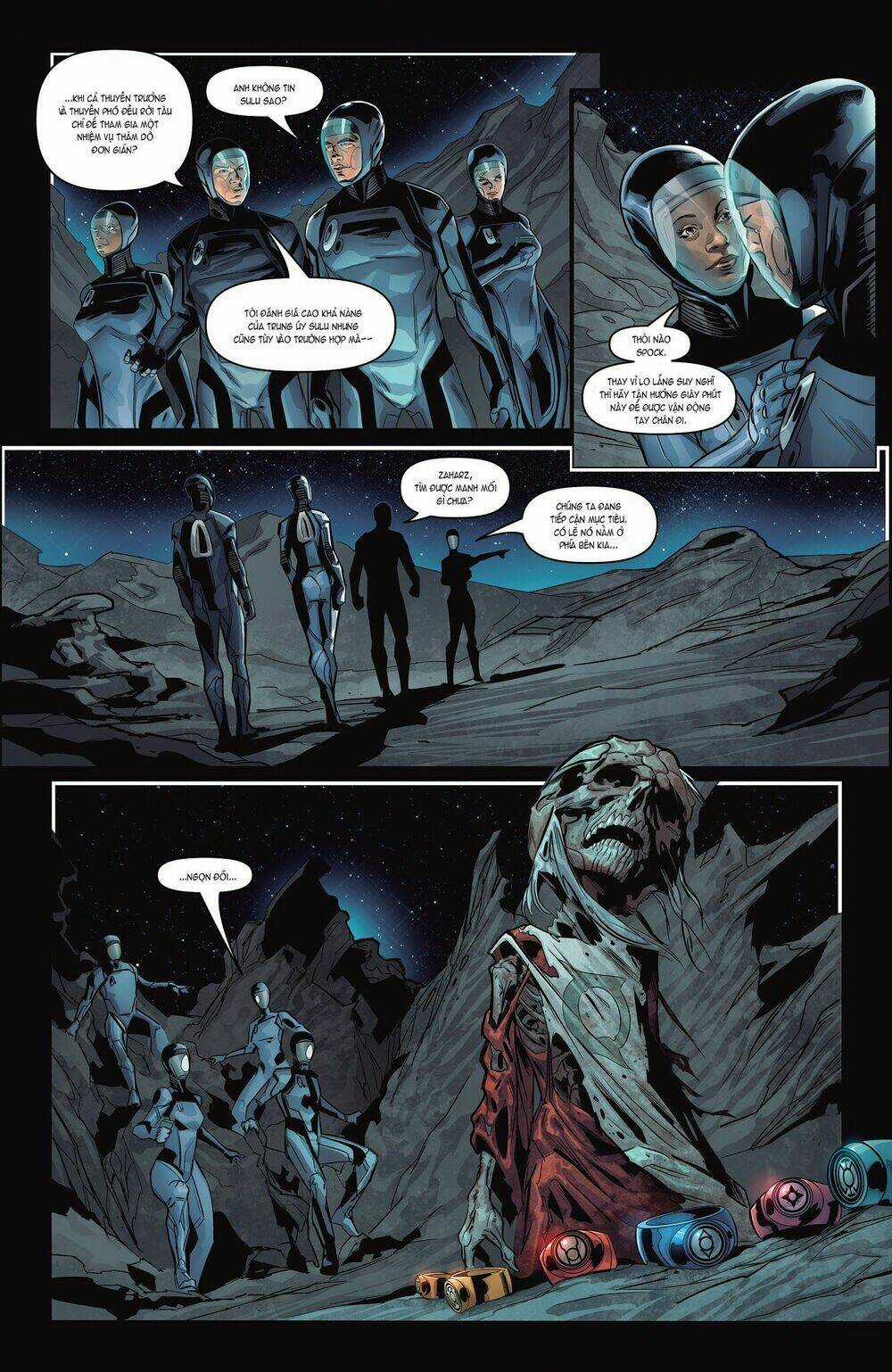 Star Trek/Green Lantern: The Spectrum War Chapter 1 trang 6