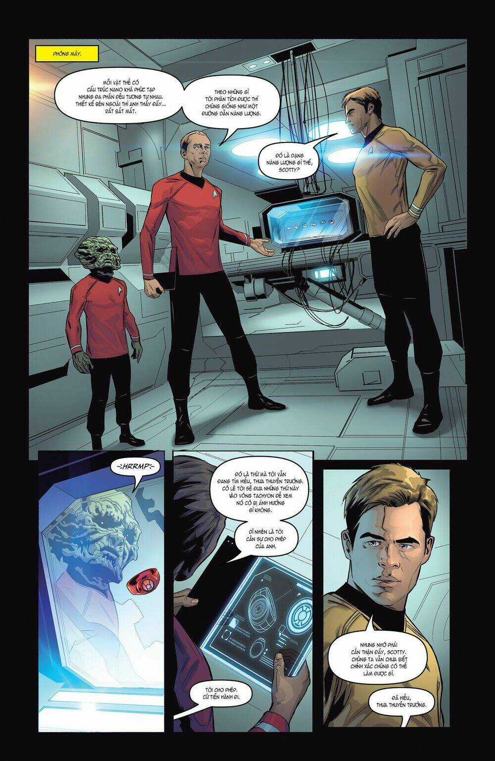Star Trek/Green Lantern: The Spectrum War Chapter 1 trang 9