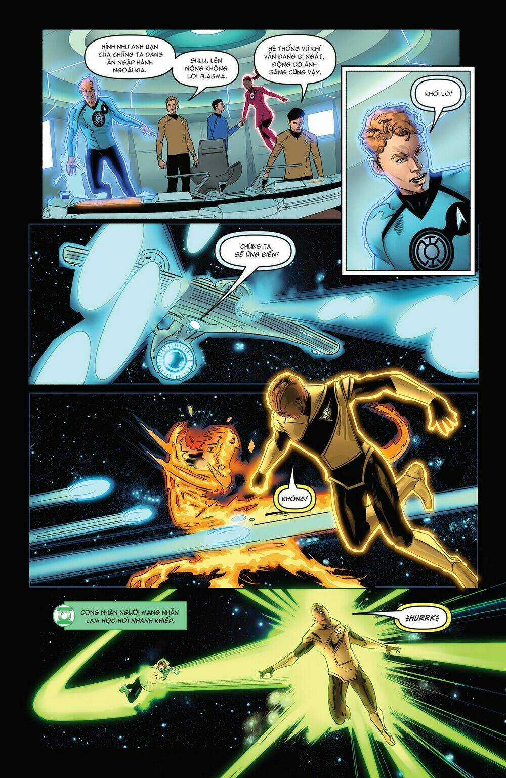 Star Trek/Green Lantern: The Spectrum War Chapter 2 trang 11