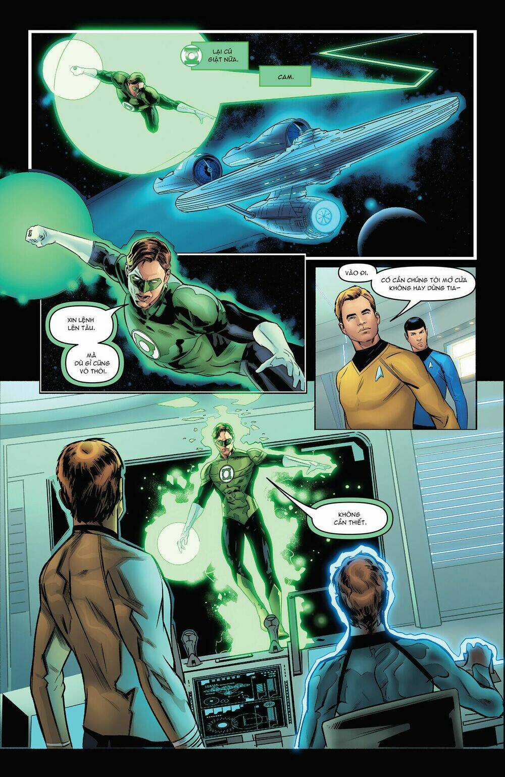 Star Trek/Green Lantern: The Spectrum War Chapter 2 trang 15