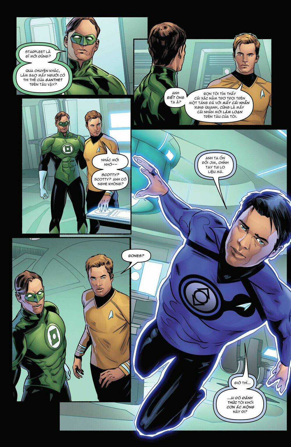 Star Trek/Green Lantern: The Spectrum War Chapter 2 trang 17