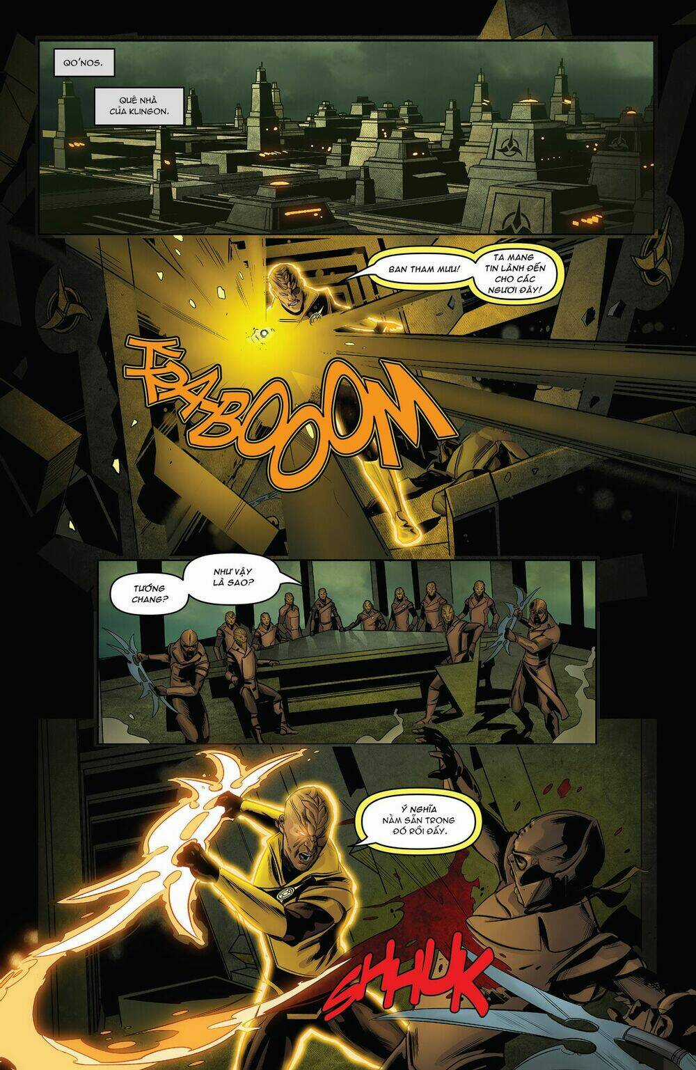 Star Trek/Green Lantern: The Spectrum War Chapter 2 trang 18