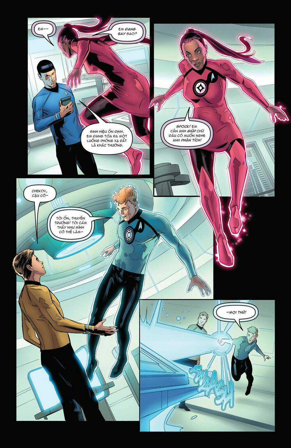 Star Trek/Green Lantern: The Spectrum War Chapter 2 trang 5