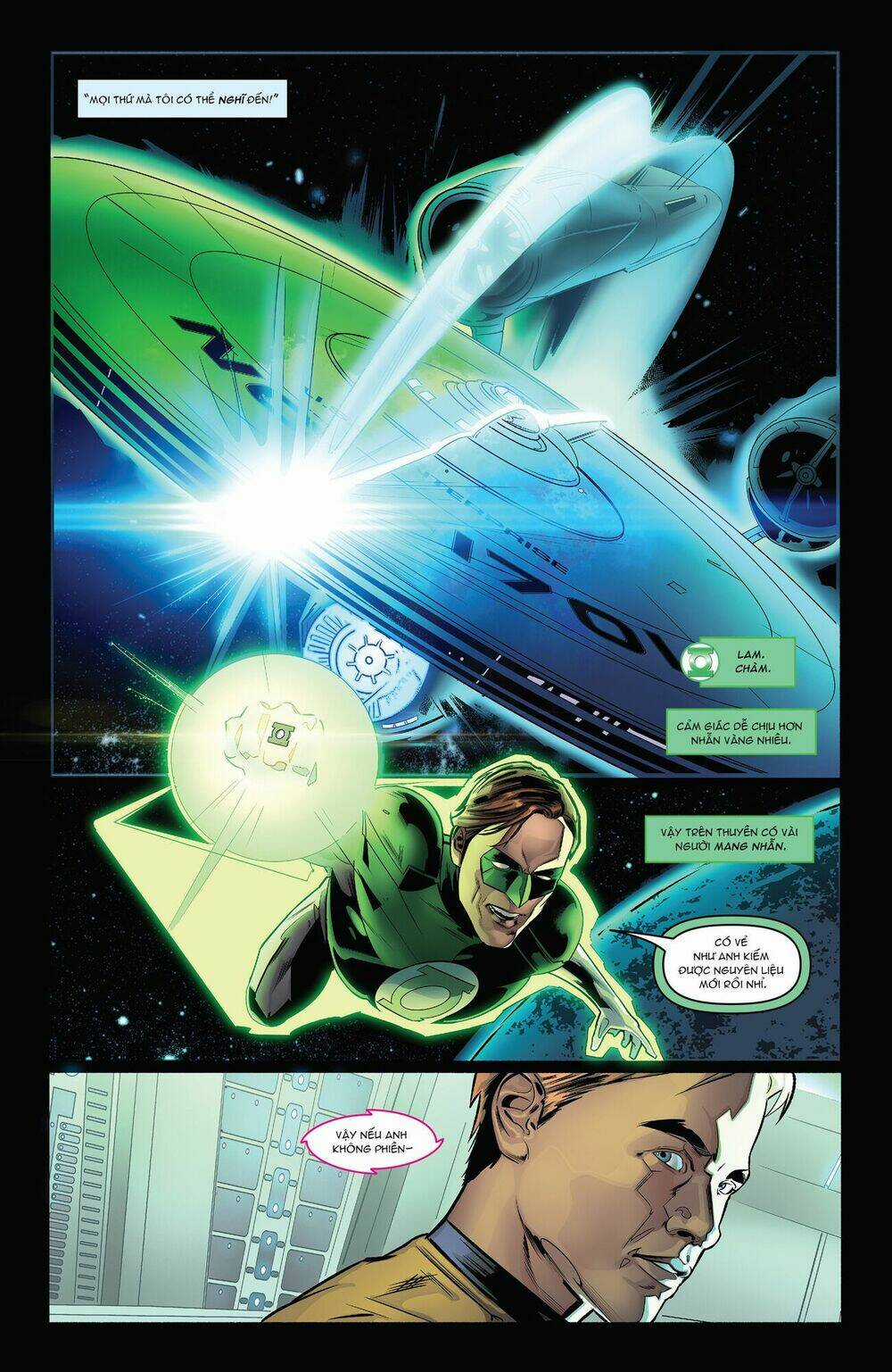 Star Trek/Green Lantern: The Spectrum War Chapter 2 trang 6