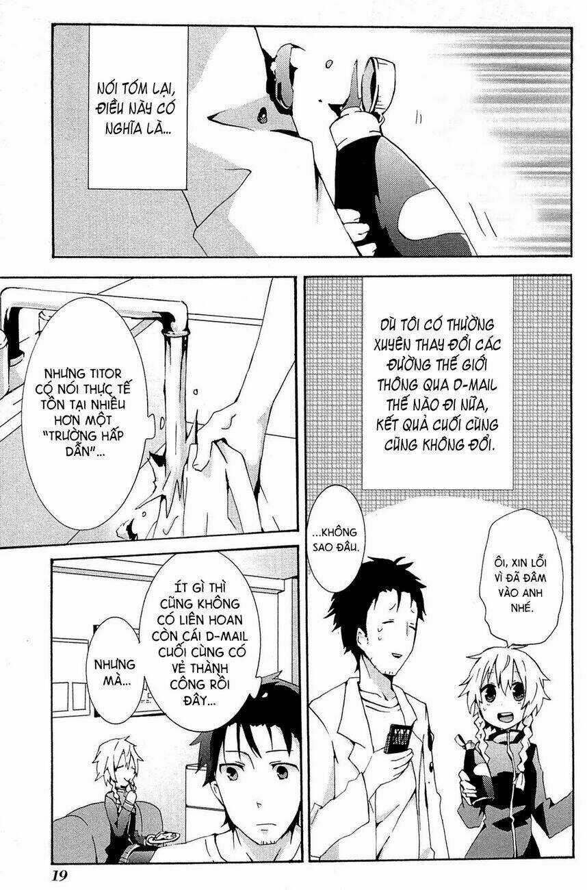 Steins;Gate - Hiyoku Renri No Future Honey Chapter 1 trang 17