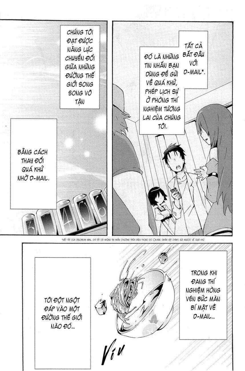 Steins;Gate - Hiyoku Renri No Future Honey Chapter 1 trang 3